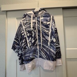 Stella McCartney Adidas Running Performance Hoodie Printed Jacket
